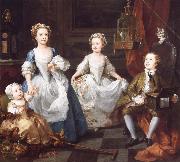 William Hogarth THe Graham Children oil painting picture wholesale